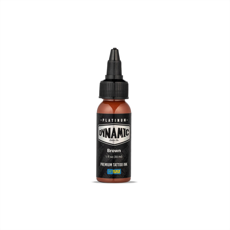 Encre de tatouage Brown Viking By Dynamic - Bouteille de 1 oz