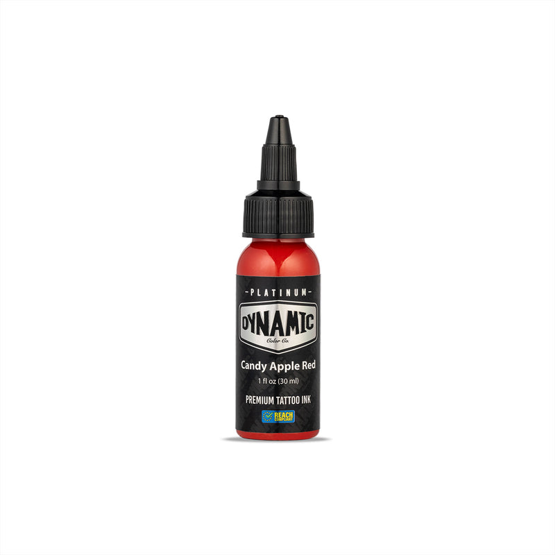 Tinta para tatuajes Candy Apple Red <tc>Viking By Dynamic</tc>  - Botella de 1 oz