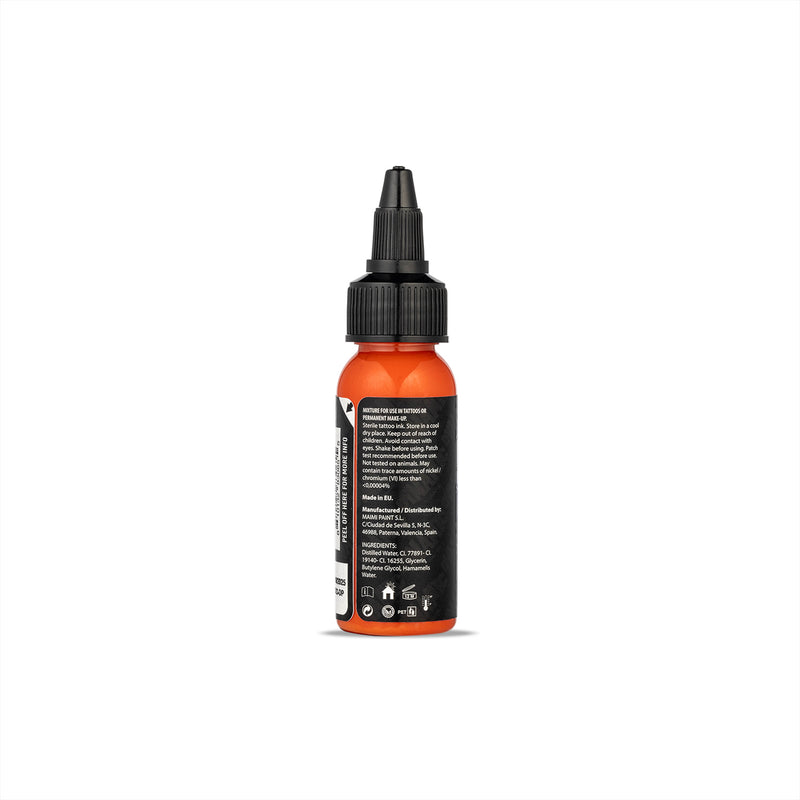 Carrot Orange Dynamic Platinum Tattoo Ink - 1oz Bottle