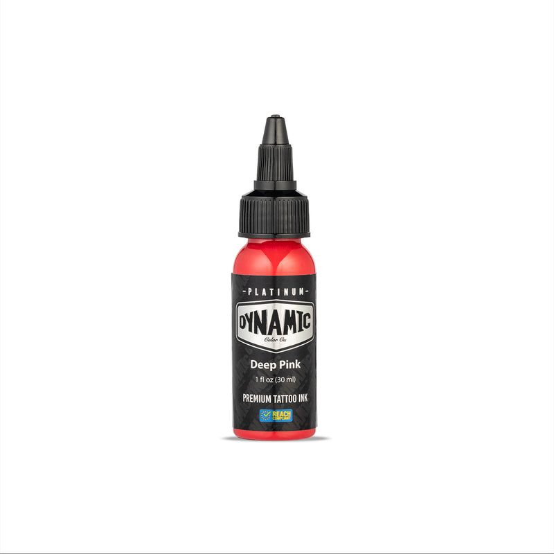 Tinta para tatuajes Deep Pink <tc>Viking By Dynamic</tc>  - Botella de 1 oz