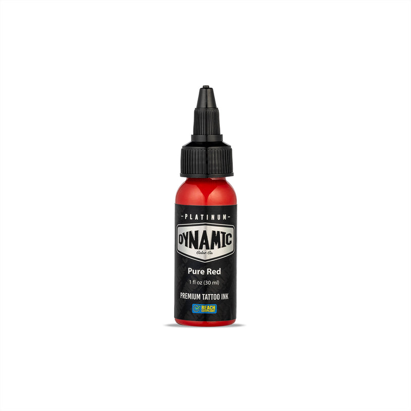 Encre de tatouage Pure Red Viking By Dynamic - Bouteille de 1 oz