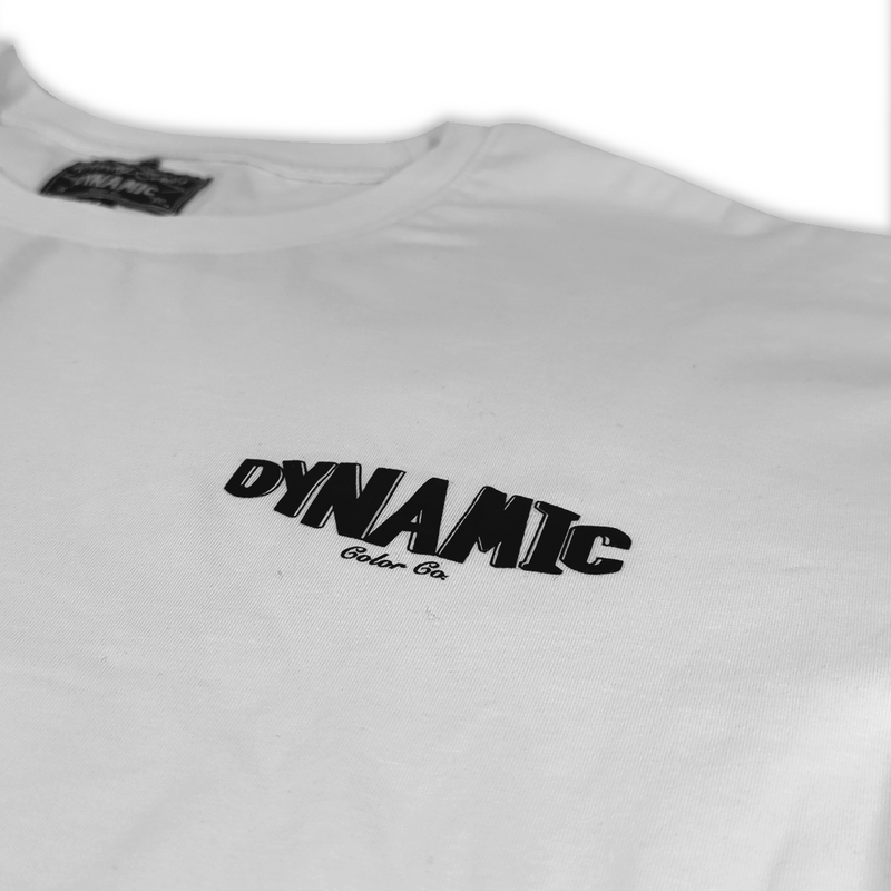 Dynamic Gradient White Shirt